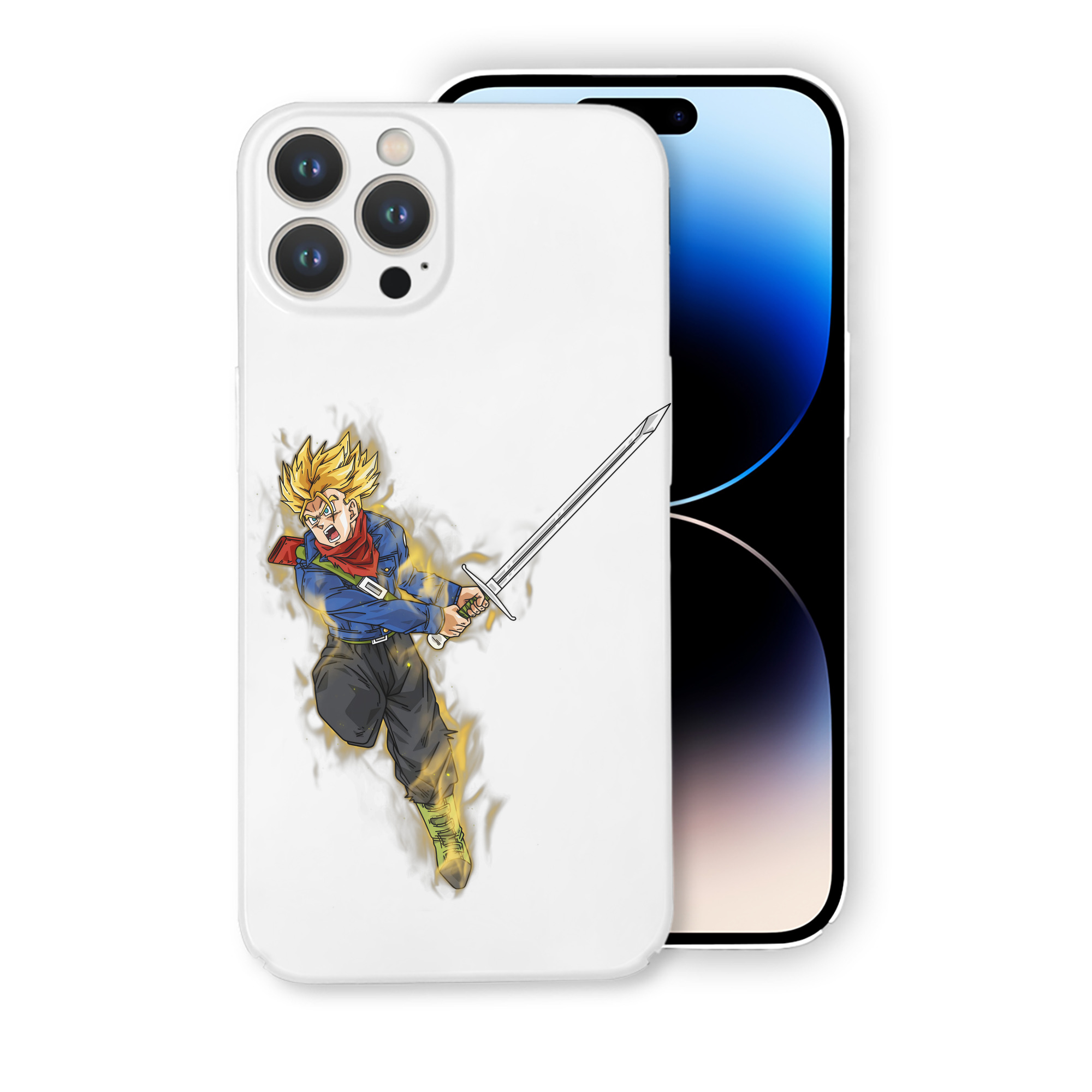 （画像用） ドラゴンボール トランクス（Torankusu）DRAGON BALL Trunks 【iPhone 14シリーズ対応】ハードケース
